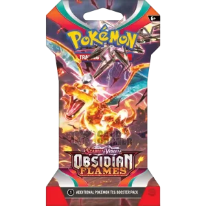 Pokemon Obsidian Flames Sleeved Booster - Einzeln