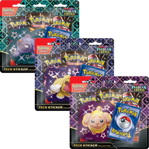 Pokemon Paldean Fates - Tech Sticker Collection 3er Set