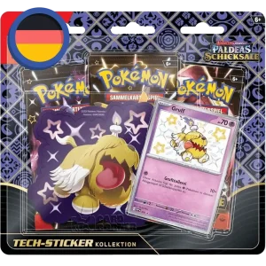Pokemon Paldeas Schicksale Tech Sticker Kollektion