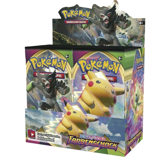 Pokemon Farbenschock Display - 36 Booster