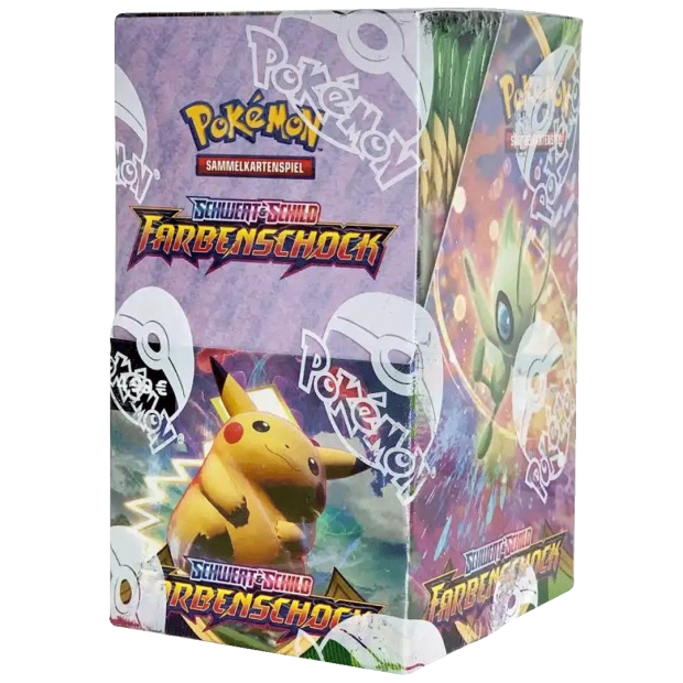 Pokemon Farbenschock Display - 18 Booster