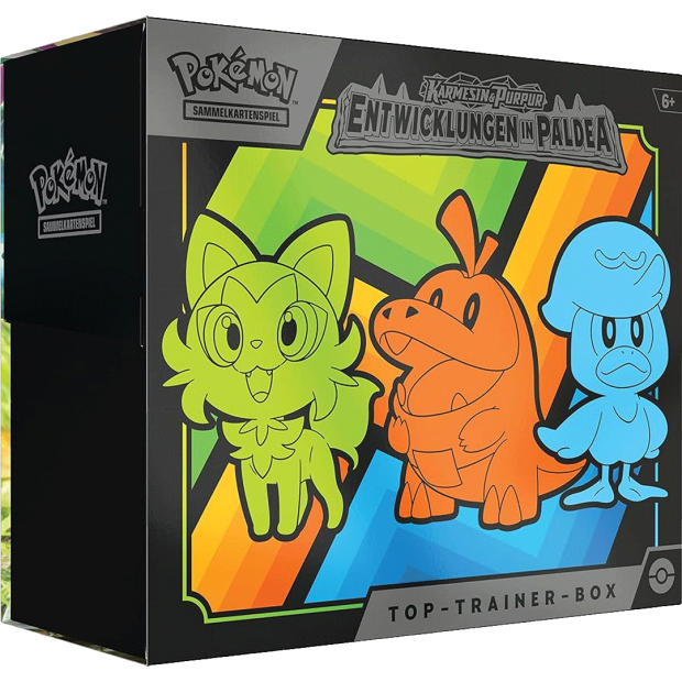 Pokemon Entwicklungen in Paldea - Top Trainer Box