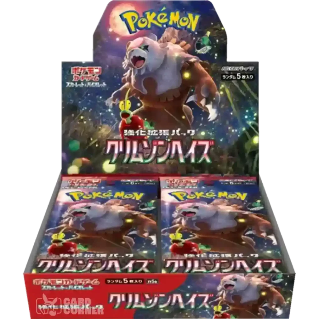 Pokemon Crimson Haze Display (sv5a) - Card-Corner, 64,99