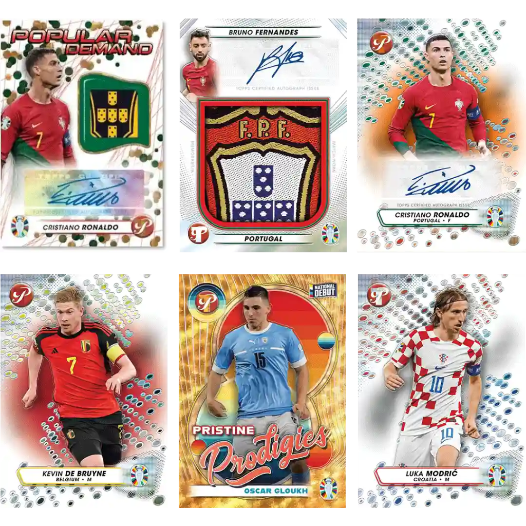 Carte De Collection Topps Pristine Road To Euro 2024 – Baris Alper Yilmaz /99 (Türkiye) – Turquie – Near Mint