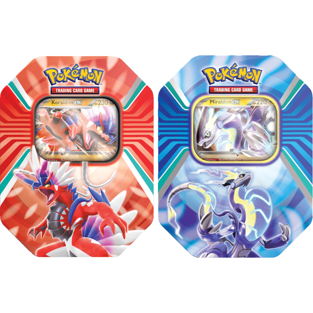 Pokemon Paldea Legenden Tin Box (Deutsch) 2er Set