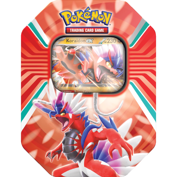 Pokemon Paldea Legenden Tin Box (Deutsch) ZUFÄLLIG