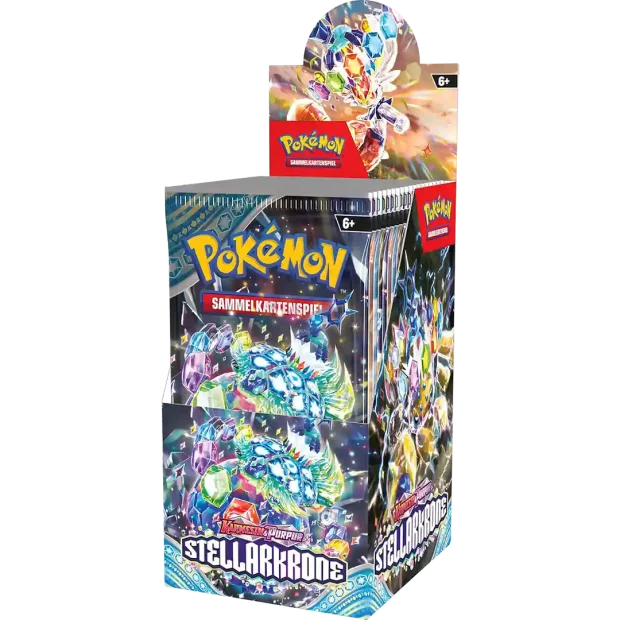 Pokemon Stellarkrone Display  - 18 Booster
