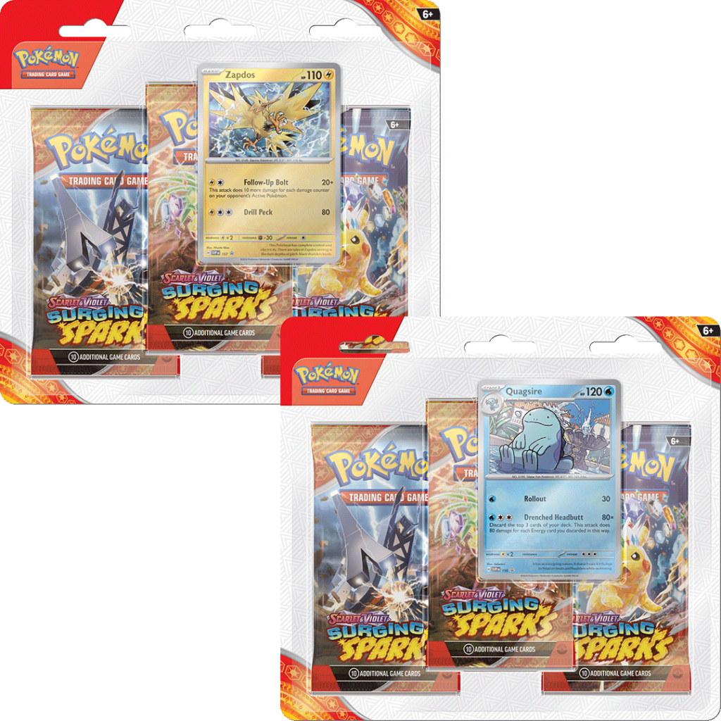Pokemon Surging Sparks 3 Pack Blister 11 99 pokemon-surging-sparks-3-pack-blister-11-99
