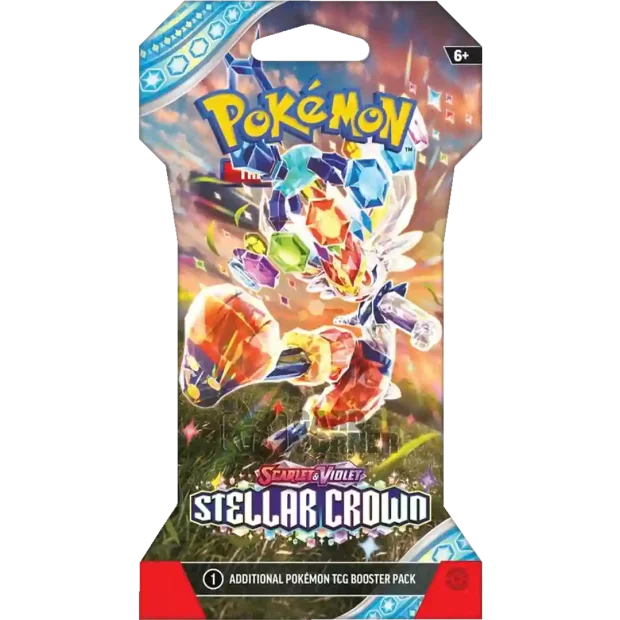 Pokemon Stellar Crown Sleeved Booster - Einzeln