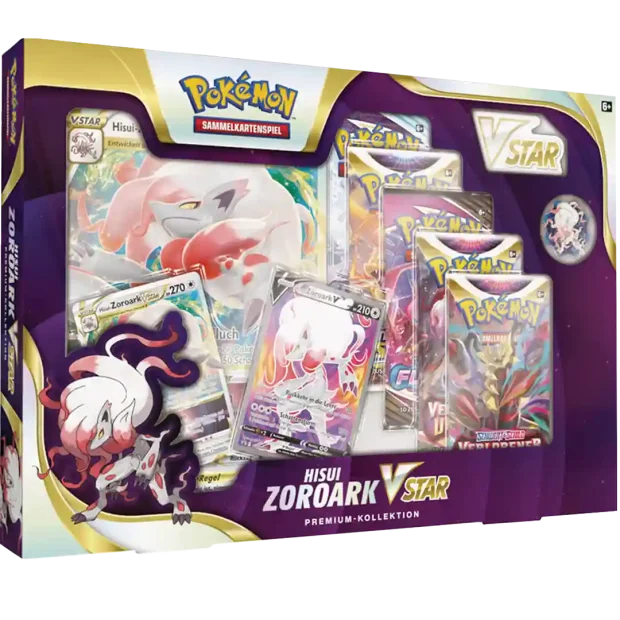 Pokemon Hisui Zoroark V-Star Premium Kollektion (DE) Einzeln
