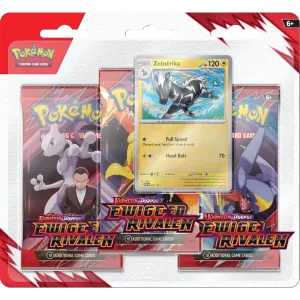 Pokemon Ewige Rivalen - 3-Pack Blister Zufällige Auswahl