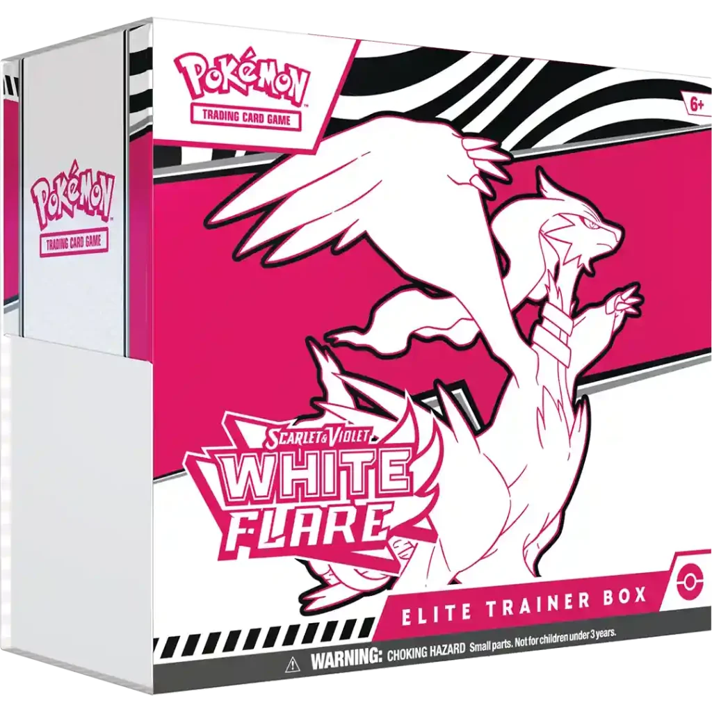 Weiße Flammen Top-Trainer-Box
