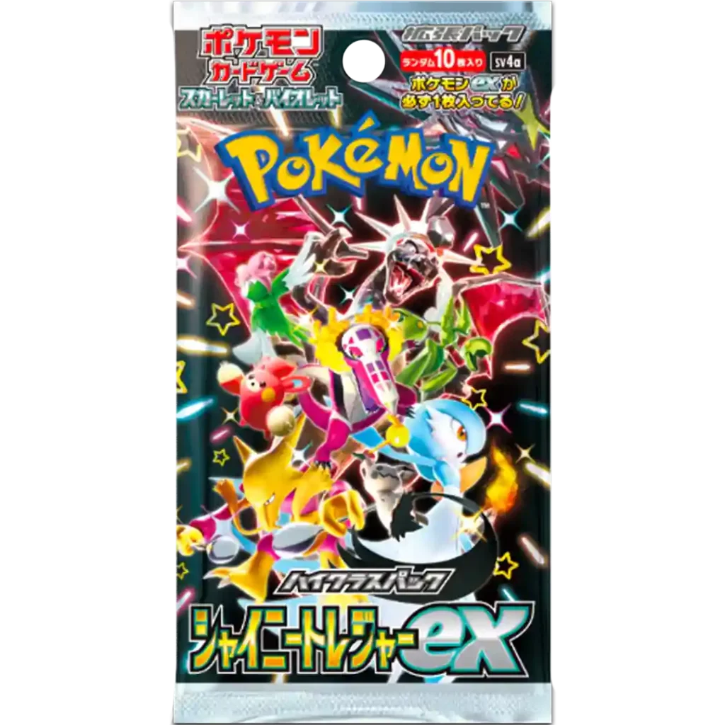 Pokemon Shiny Treasure EX Booster (sv4a), 7,35