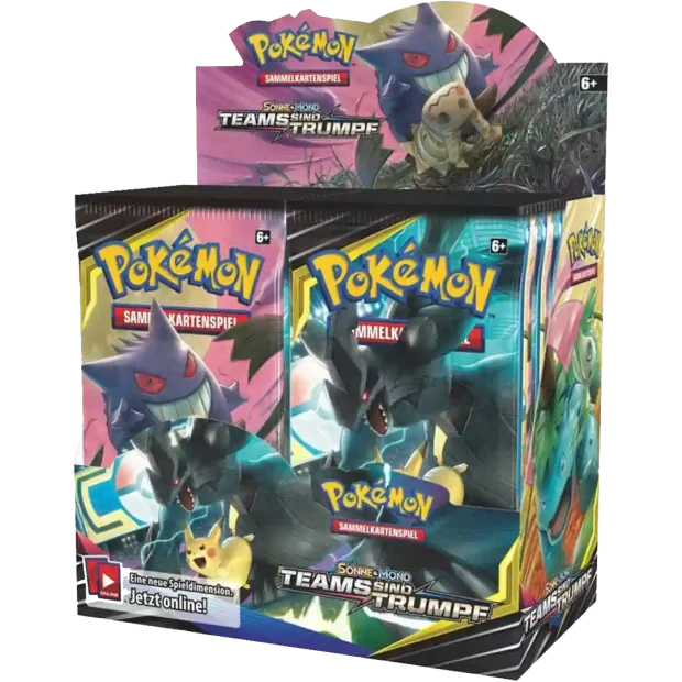 Pokemon Teams sind Trumpf Display
