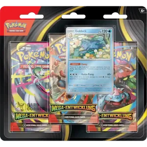Pokemon Mega Entwicklung - 3-Pack Blister Zufällige Auswahl