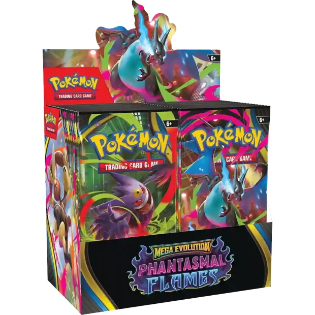 Pokemon Phantasmal Flames Display mit Makel