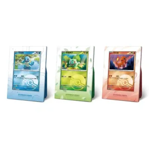 Pokemon Collect 151 First Partners Display Set (Chinesisch) 3er Set