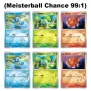 Pokemon Collect 151 First Partners Display Set (Chinesisch) 3er Set