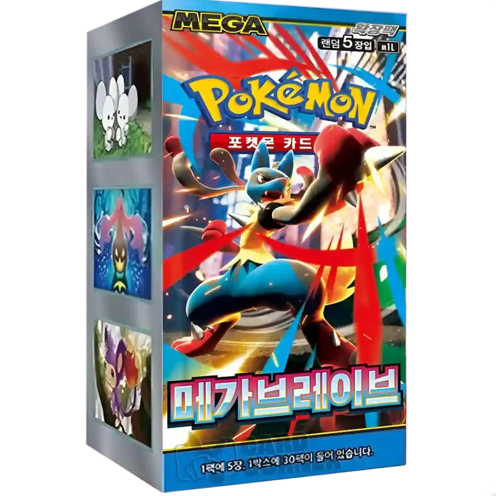 Pokemon Mega Brave Display (Koreanisch), 39,99