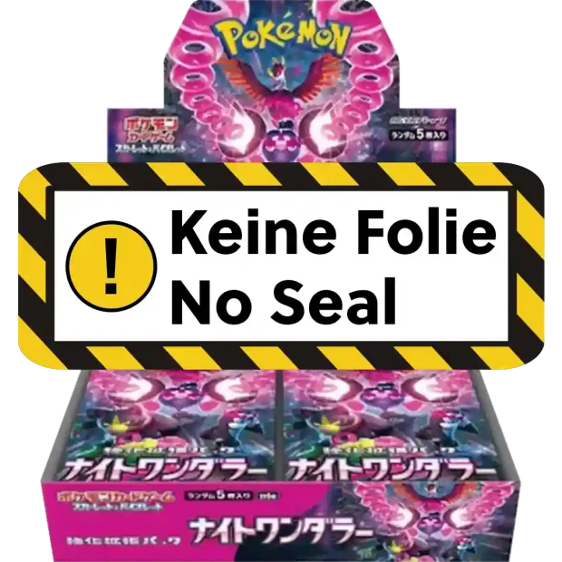 Pokemon Night Wanderer Display (sv6a) OHNE FOLIE