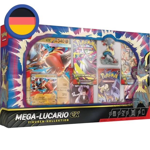 Pokemon Mega Lucario EX Figuren Kollektion (DE)