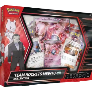 Pokemon Team Rockets Mewtu EX Kollektion Box (Deutsch)