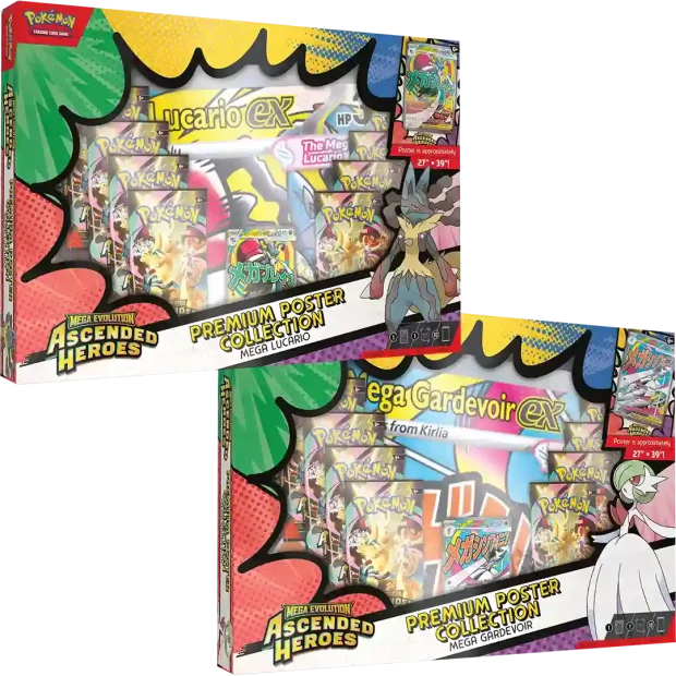 Pokemon Ascended Heroes - Premium Poster Collection