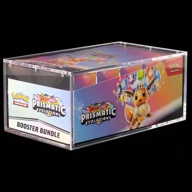 The Acrylic Box Pokemon Booster Bundle Display