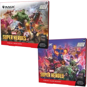 MTG - Marvel Super Heroes - Scene Box (Englisch) 2er Set