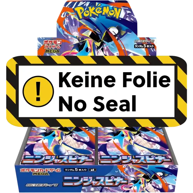 Pokemon Ninja Spinner (M4) Display OHNE FOLIE