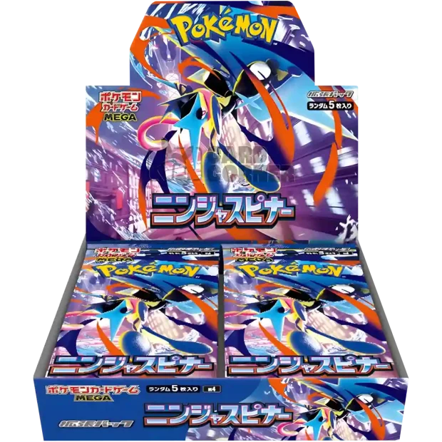 Pokemon Ninja Spinner (M4) Display Sealed