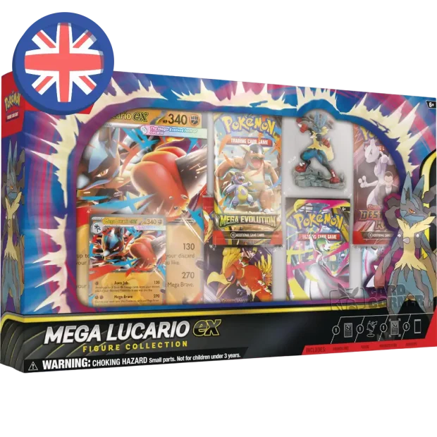 Pokemon Mega Lucario EX Figure Collection (EN)