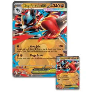 Pokemon Mega Lucario EX Figure Collection (EN)