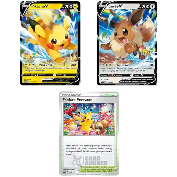 Pokemon Promo 3-Pack (Englisch)