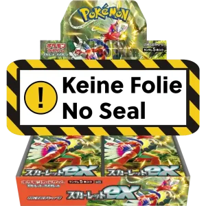 Pokemon Scarlet EX Display (sv1S) OHNE FOLIE