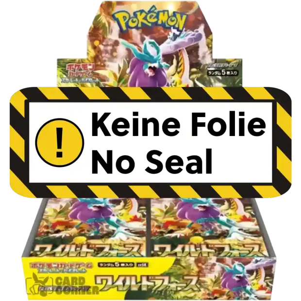 Pokemon Wild Force Display (sv5K) OHNE FOLIE