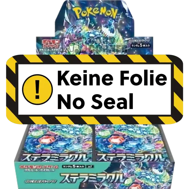 Pokemon Stellar Miracle Display (sv7) OHNE FOLIE
