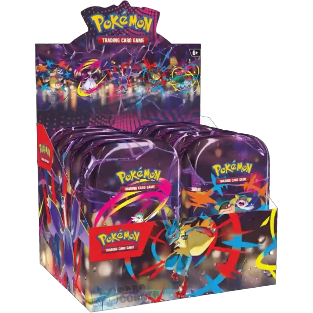 Pokemon Mega Heroes Mini Tin Display (Englisch)