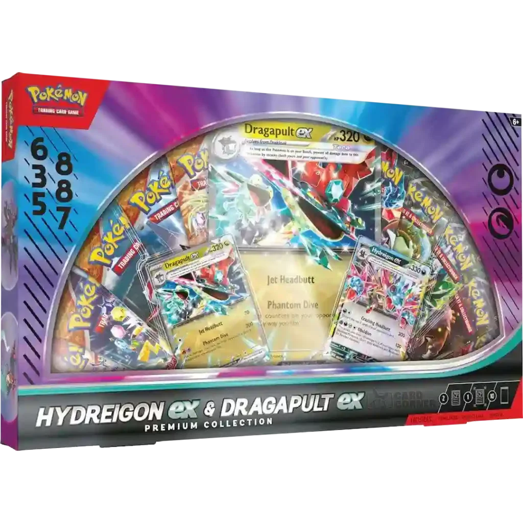 Hydreigon ex & Dragapult ex Premium Collection