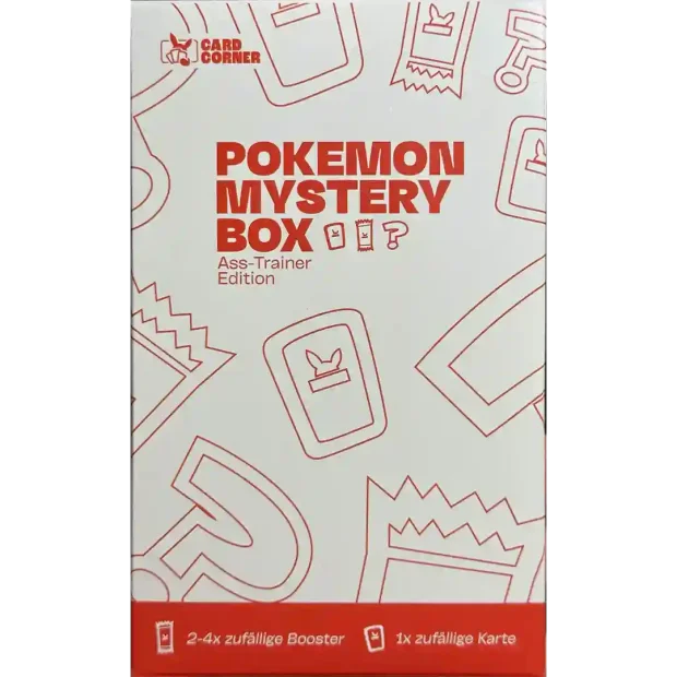 Card-Corner Pokemon Mystery Box Ass-Trainer Edition