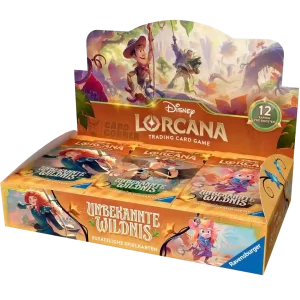 Disney Lorcana Unbekannte Wildnis Display