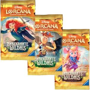 Disney Lorcana Unbekannte Wildnis Display