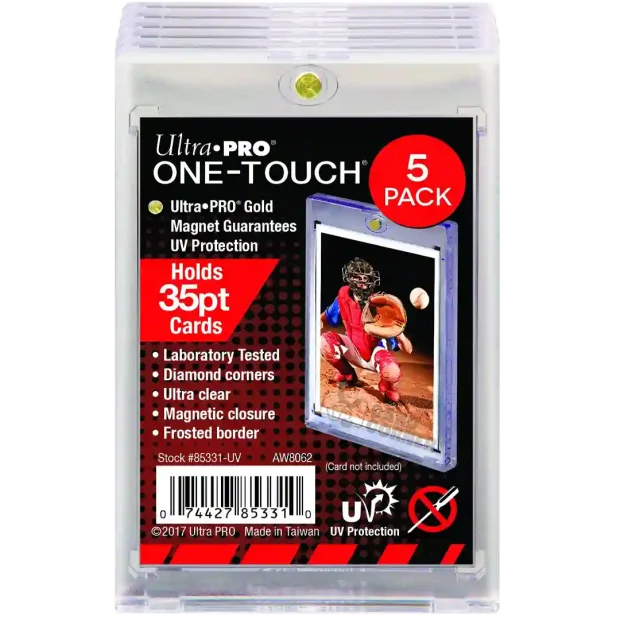 Ultra Pro UV One-Touch Magnetic Holder 5-Pack
