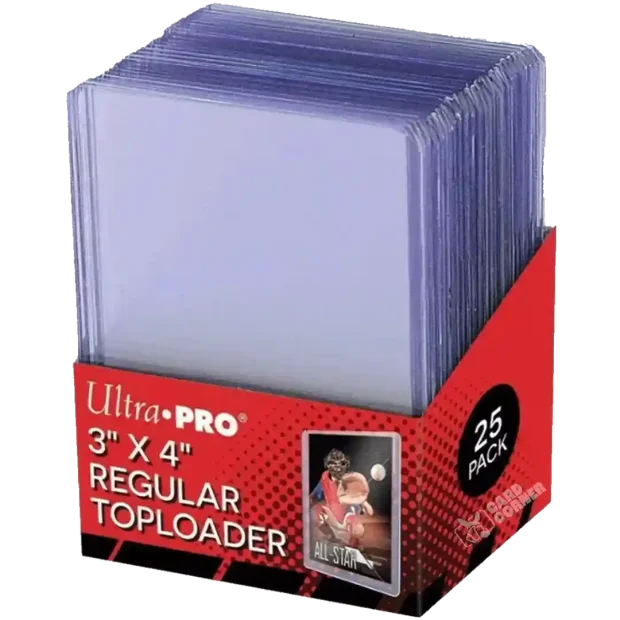 Ultra Pro 3" x 4" Toploader - Clear 25 Stück