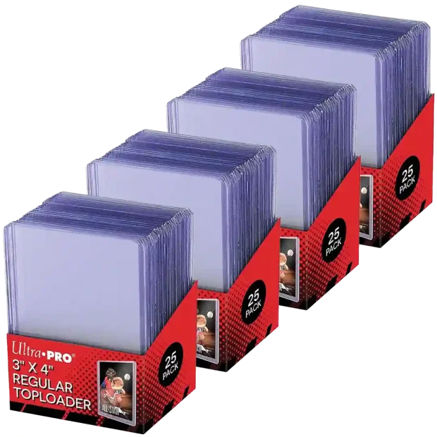 Ultra Pro 3" x 4" Toploader - Clear 100 Stück