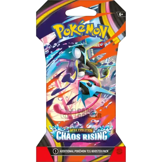 Pokemon Chaos Rising Sleeved Booster