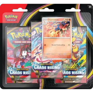 Pokemon Chaos Rising 3-Pack Blister