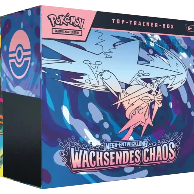 Pokemon Wachsendes Chaos Top Trainer Box
