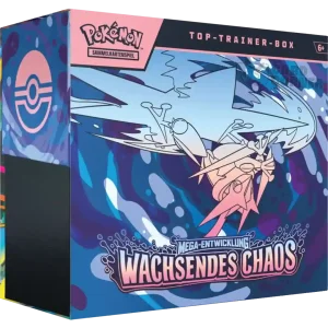 Pokemon Wachsendes Chaos Top Trainer Box