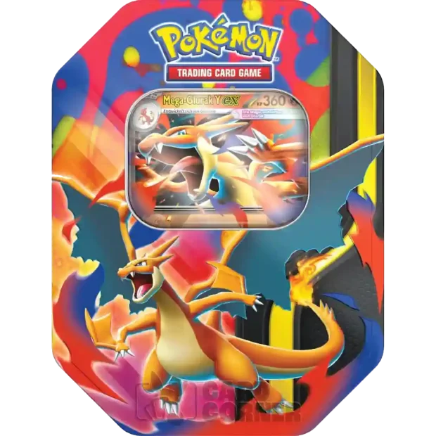 Pokemon Mega Glurak Y EX Tin Box (Deutsch)